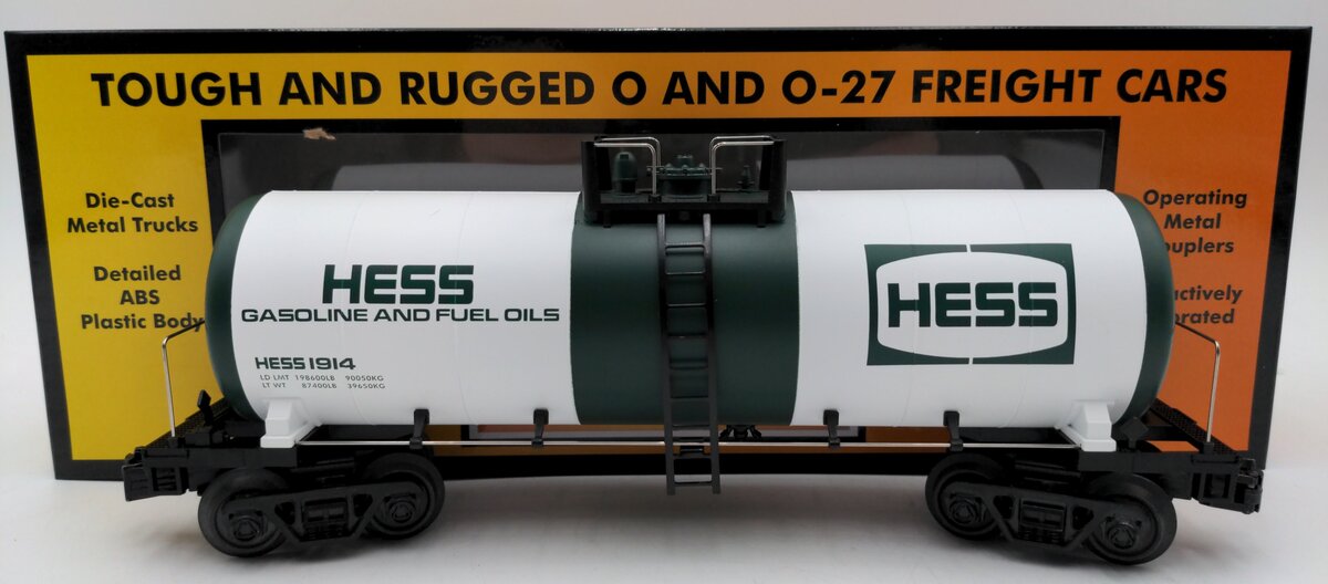 MTH 30-73626 O Hess #1914 Modern Tank Car