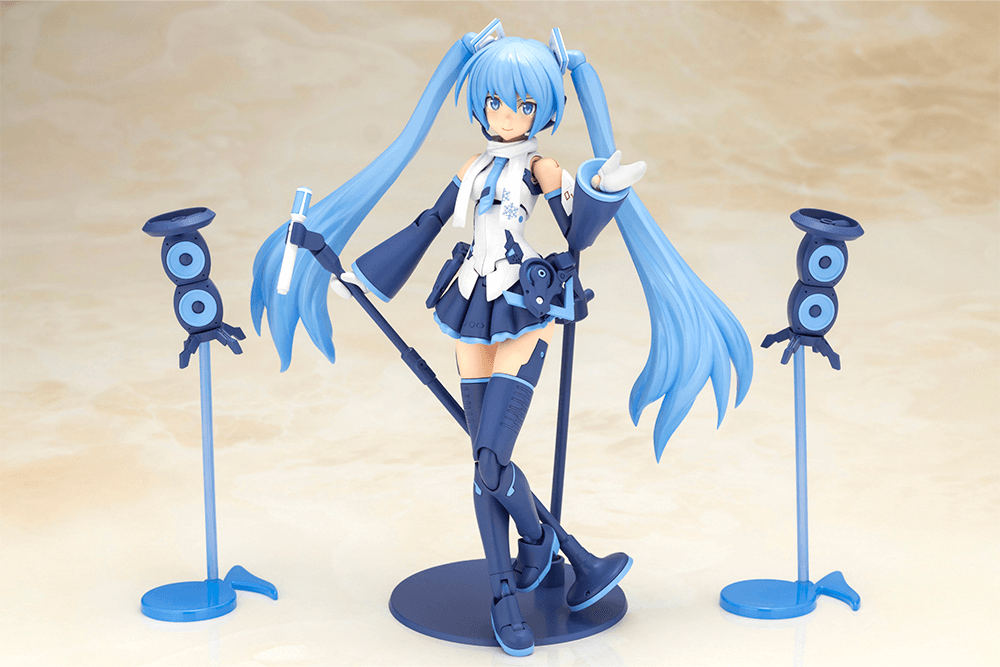 Kotobukiya FG105 Frame Music Girl Snow Miku Another Colour Ver. Plastic Kit