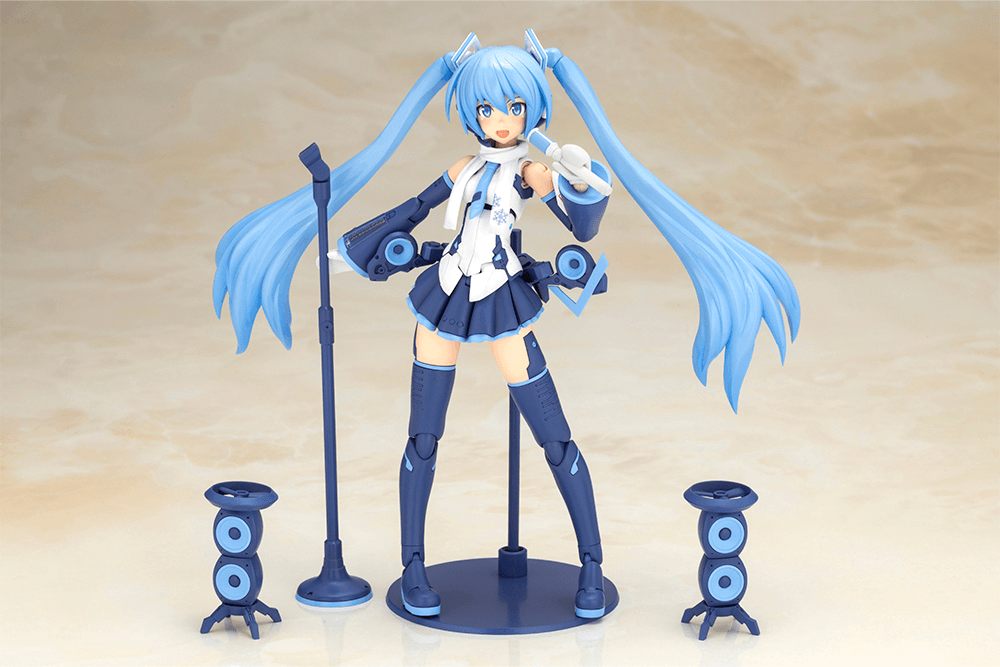 Kotobukiya FG105 Frame Music Girl Snow Miku Another Colour Ver. Plastic Kit