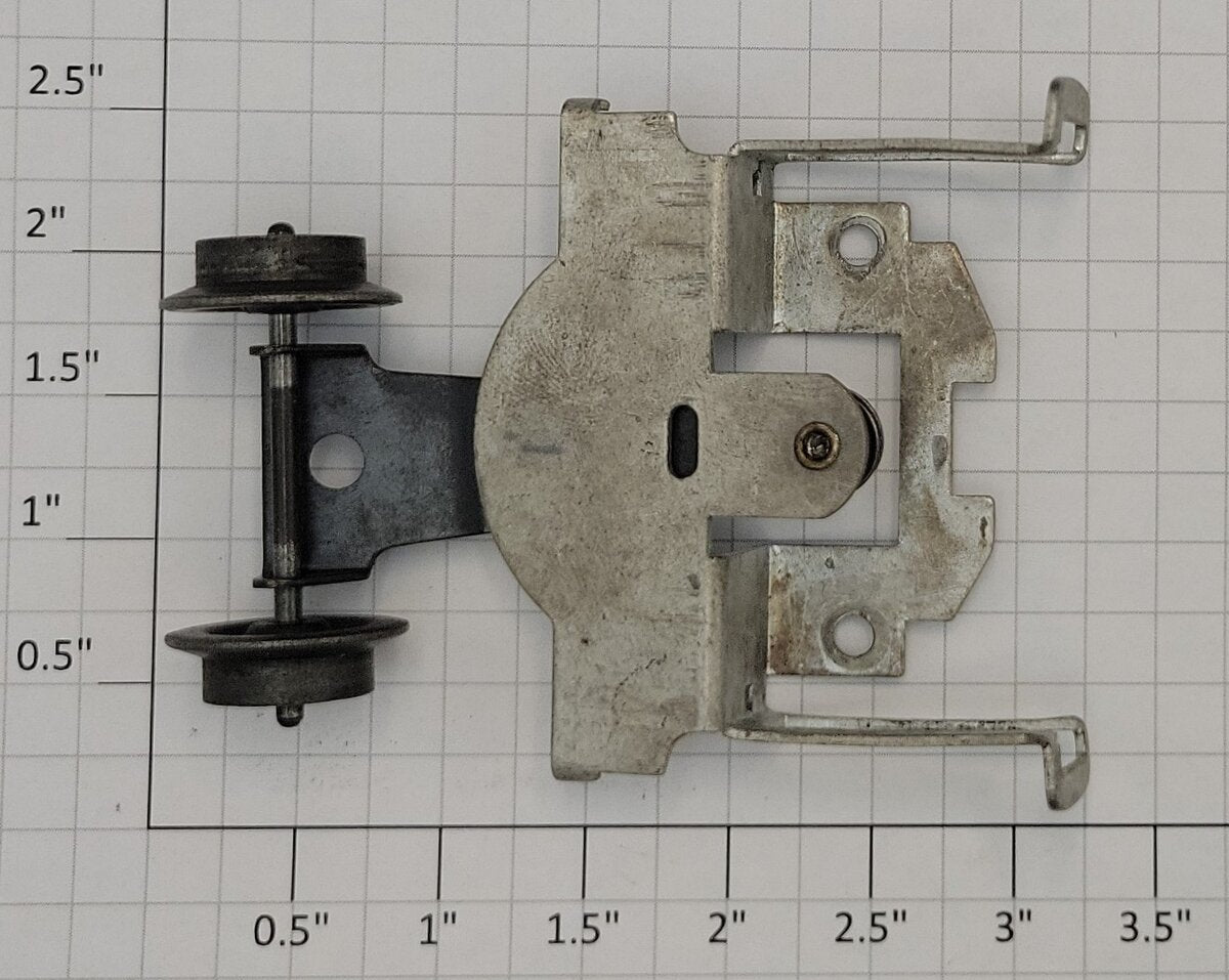 Lionel 8040-20A 2-Wheel Front Truck and Bracket Assembly