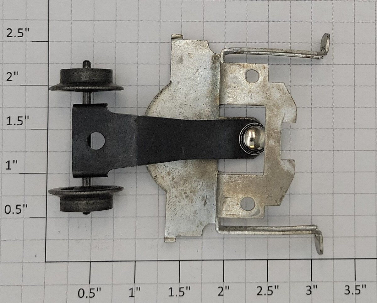 Lionel 8040-20A 2-Wheel Front Truck and Bracket Assembly