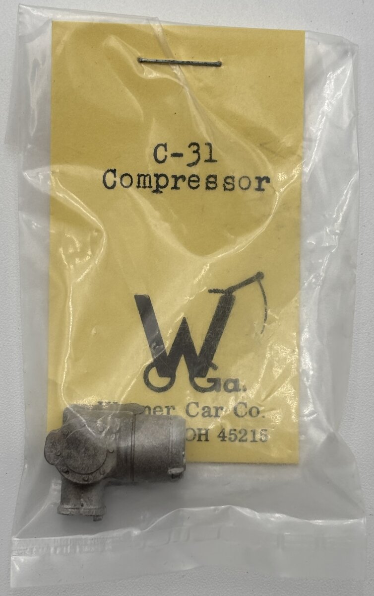 Wagner Car Co. C-31 O Scale 1:48 Compressor