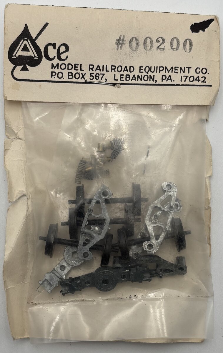 Ace Model Railroad 00200 S Gauge Train Truck Kit