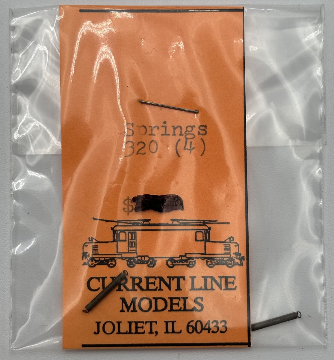 Current Lines 320 O Gauge Springs (Bag of 4)