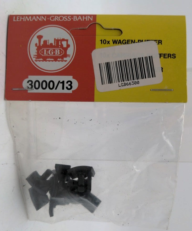 LGB 3000/13  Passenger Car Carrriage Buffers (Pack of 10)