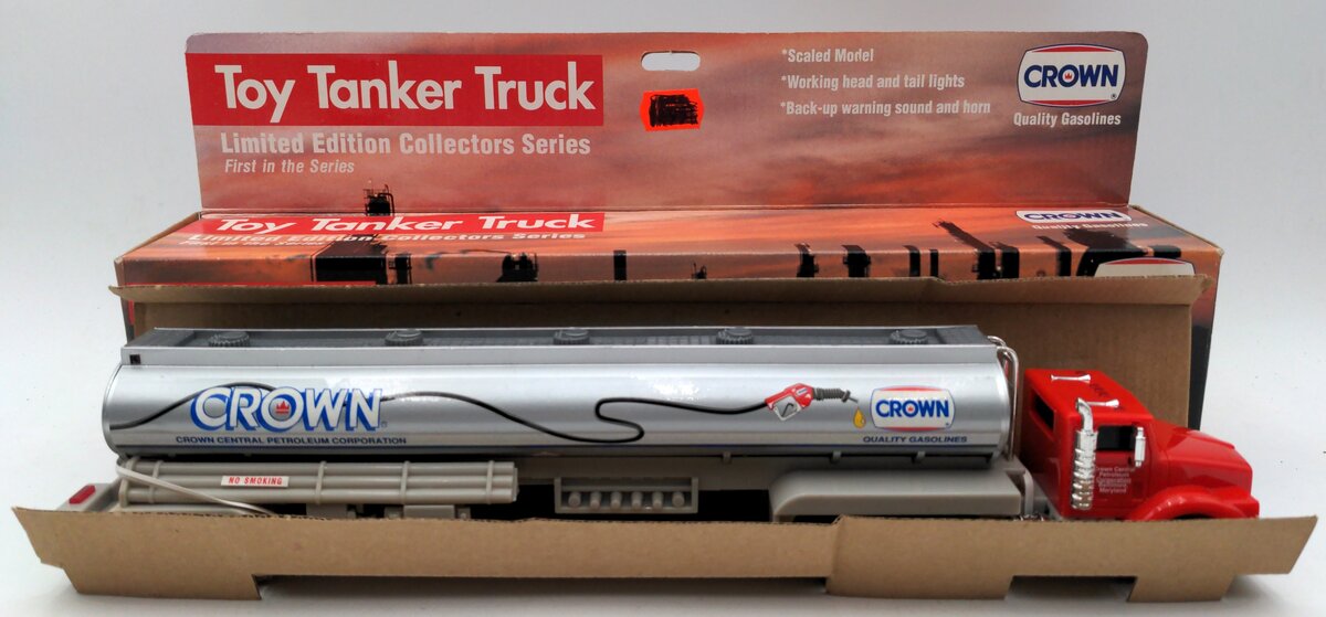 Crown Central 1994 Petroleum Corporation Quality Gasolines Toy Tanker Truck