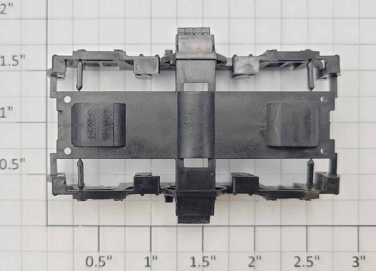 S-Helper 661-06-01 Black Plastic Diesel Truck Frame without Trim
