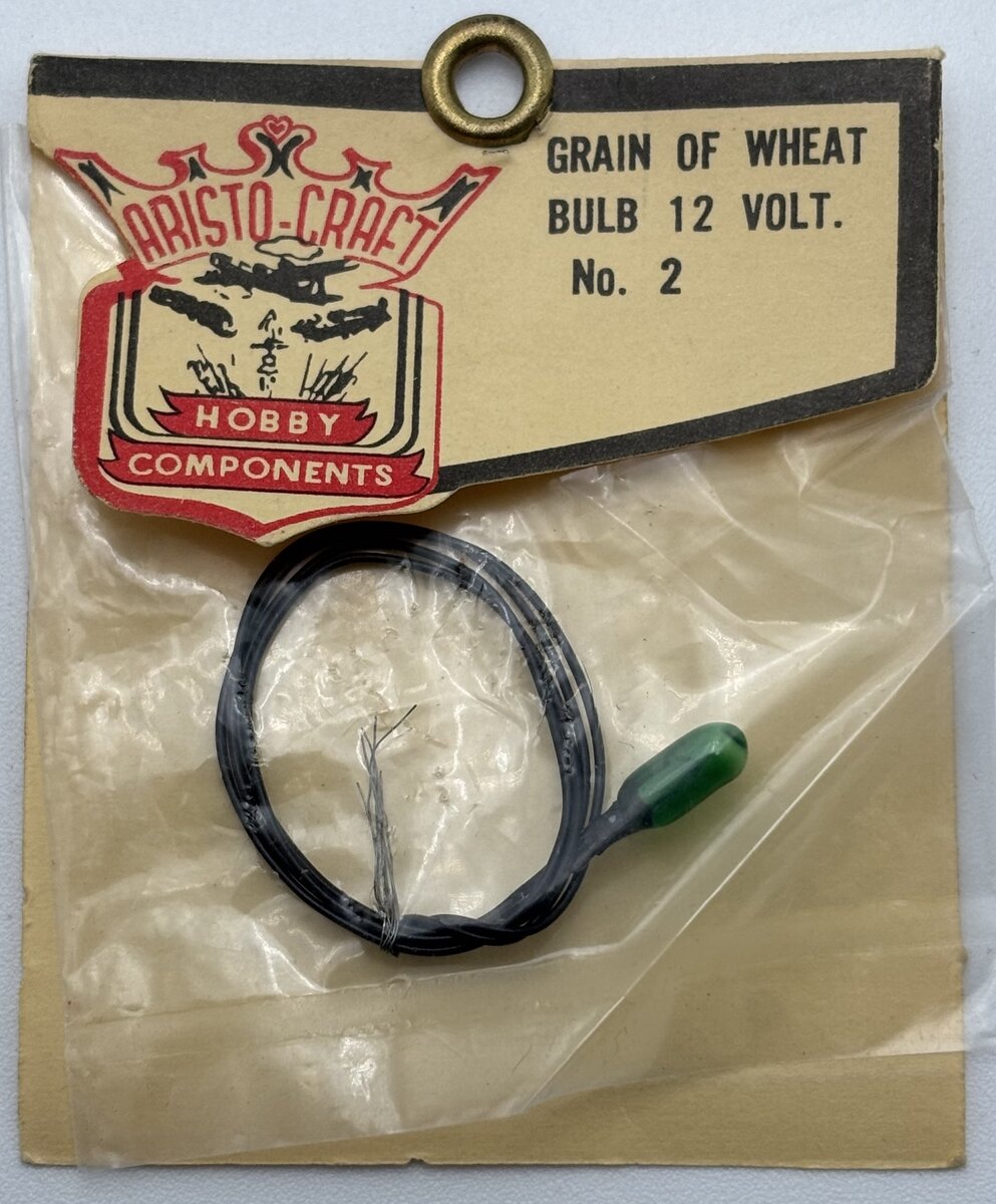 Aristo-Craft 2 HO Grain Of Wheat Bulb 12 Volt Green