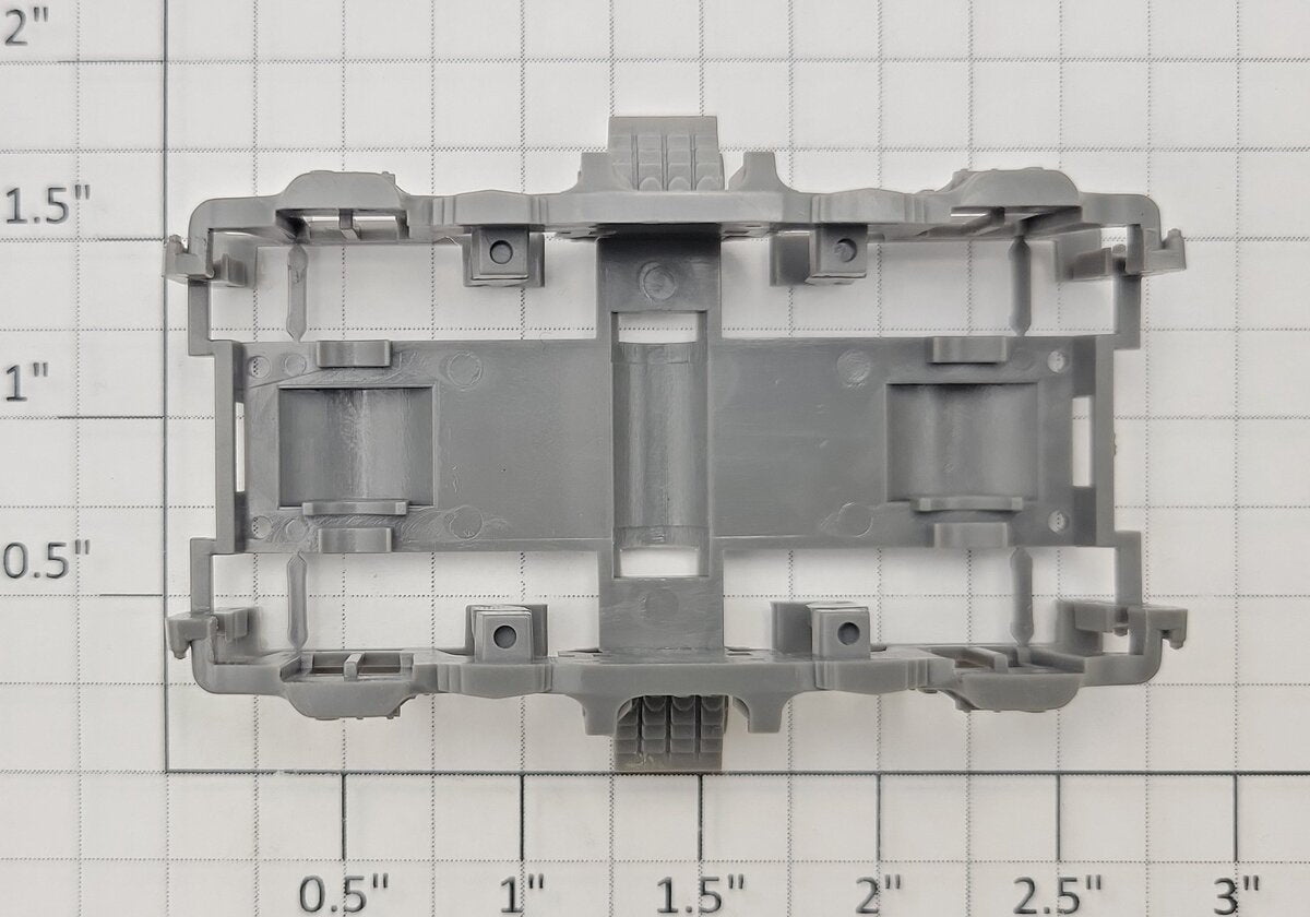 S-Helper 661-06-01-G Gray Plastic Diesel Truck Frame without Trim