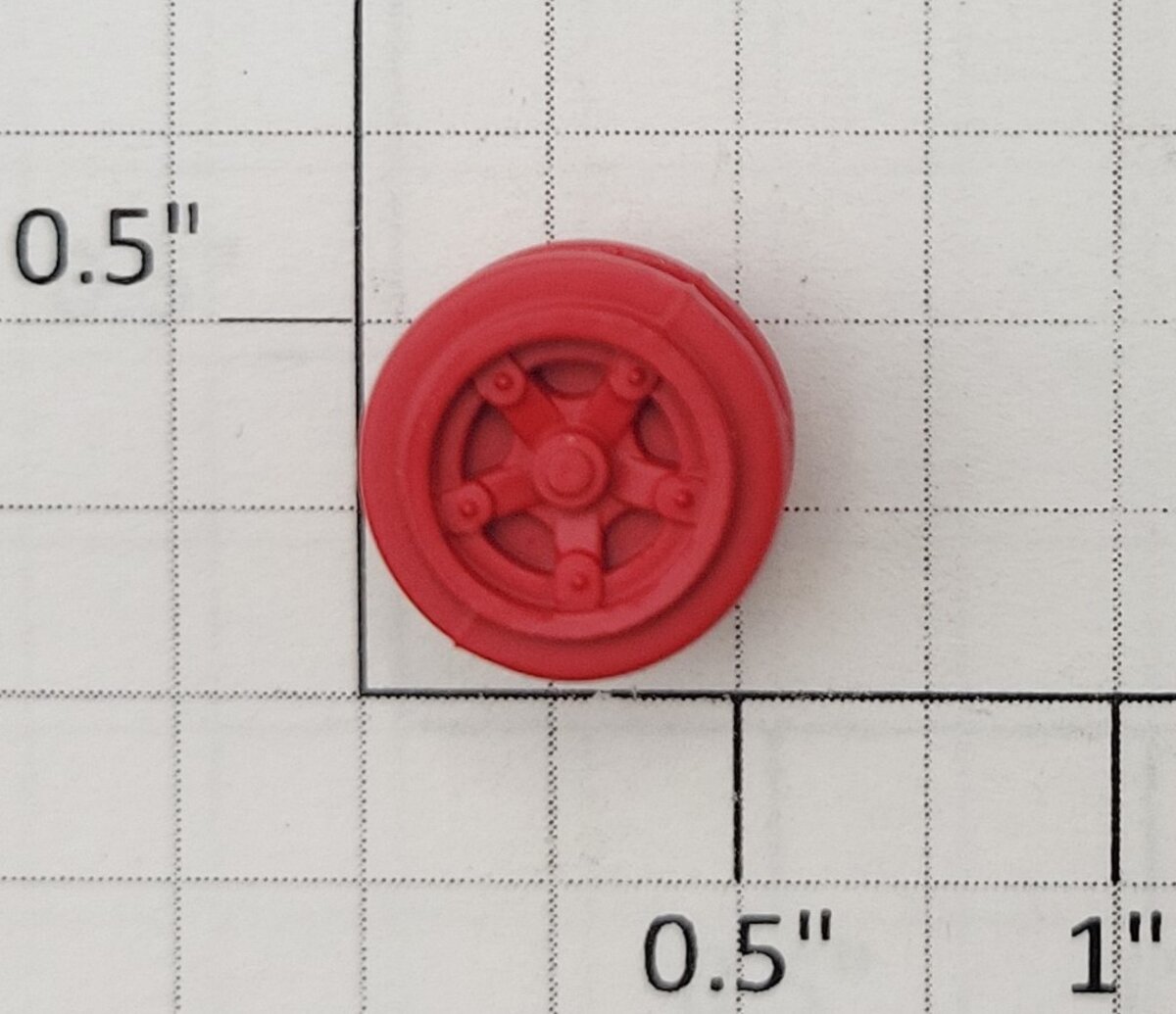 S-Helper 655-04-01-R TOFC Red Hub Rim