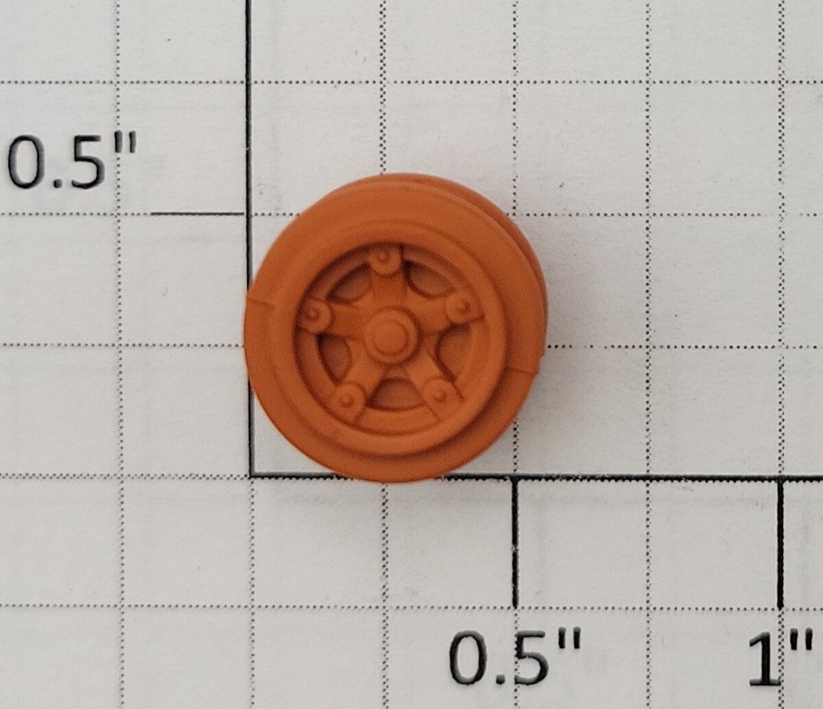 S-Helper 655-04-01-O TOFC Orange Hub Rim
