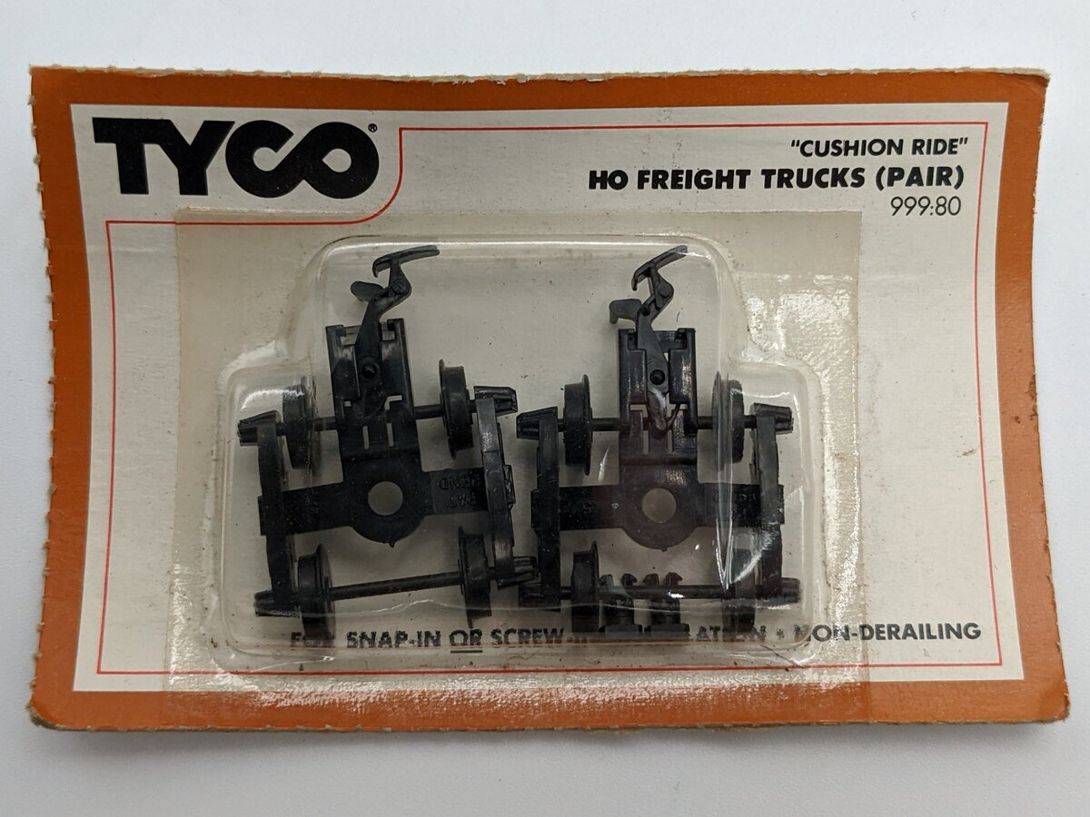 Tyco HO Cushion Ride HO Scale Freight Car Trucks (2-Pack)