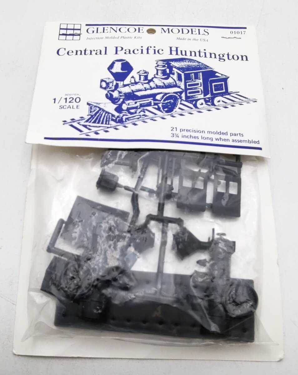 Glencoe 01017 1:120 Scale Central Pacific Huntington Plastic Kit