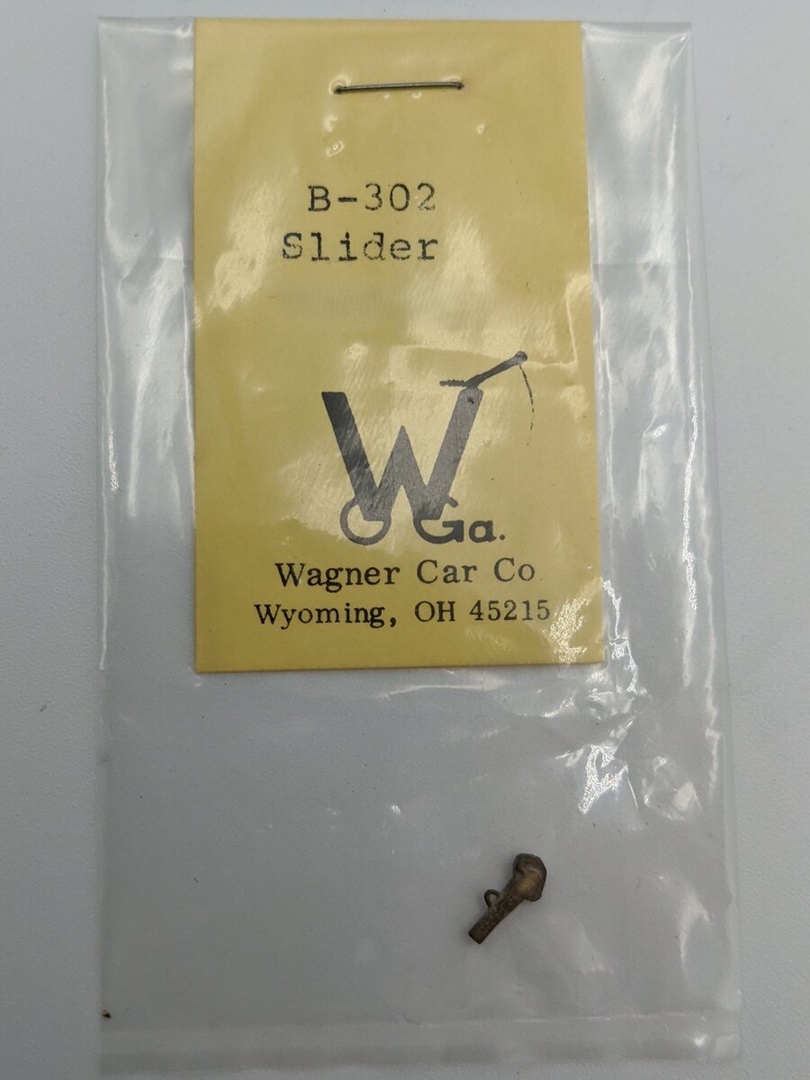 Wagner Car Co. B-302 O Scale Slider