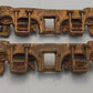 Acme 0528-21 O Gauge Copper Colored Brass Cast Truck Side (Set of 2)