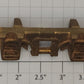 Acme 0528-21 O Gauge Copper Colored Brass Cast Truck Side (Set of 2)