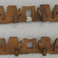Acme 0528-21 O Gauge Copper Colored Brass Cast Truck Side (Set of 2)