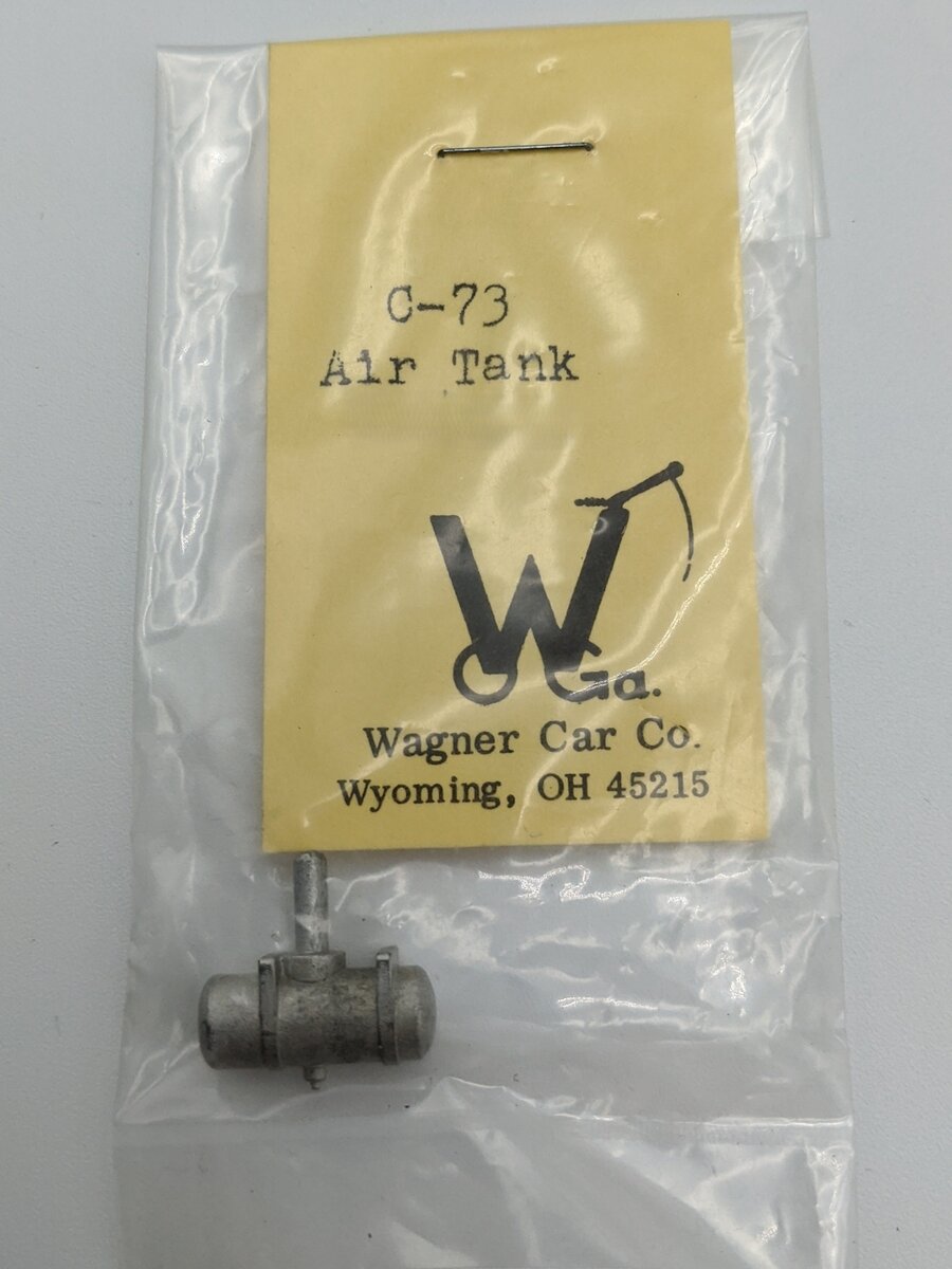 Wagner Car Co. C-73 O Scale Air Tank 12x30