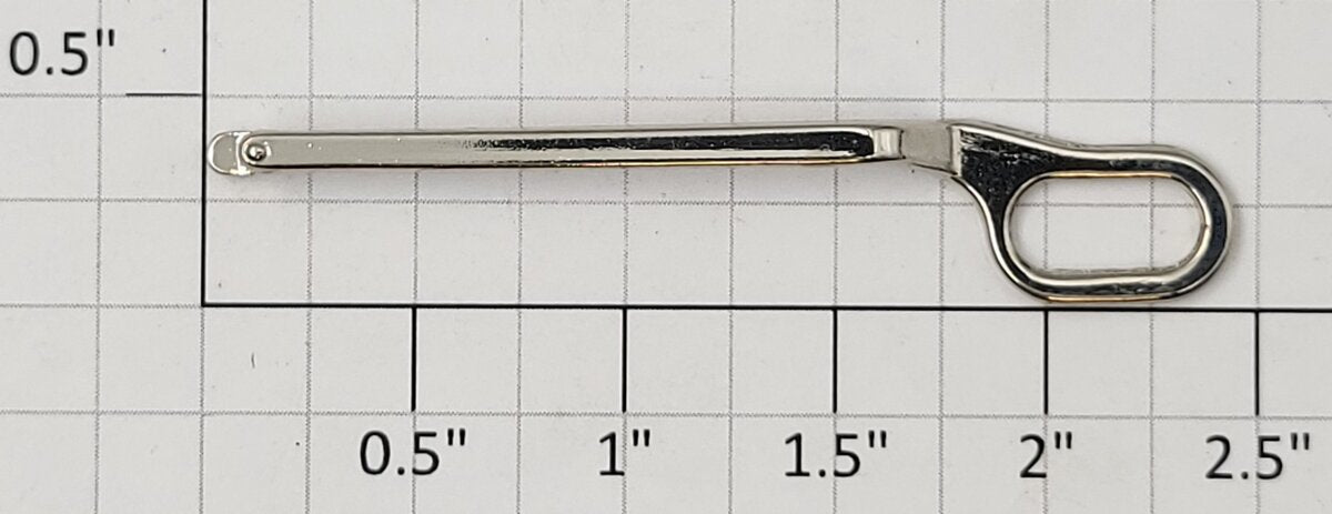 Lionel 8209-23X Pioneer Dockside Steam Loco Left Hand Side Rod - No Peg