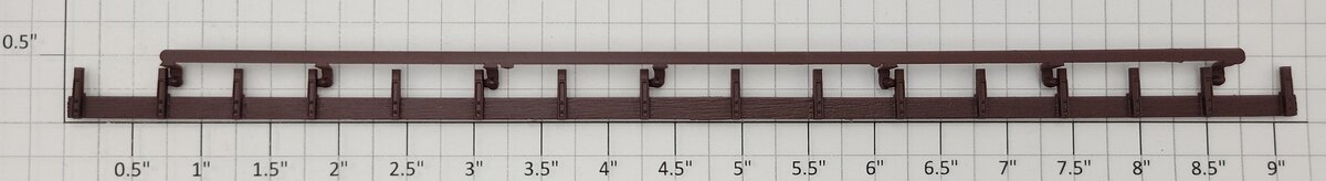 S-Helper 654-06-01-DB Dark Brown Plastic Rub Rail