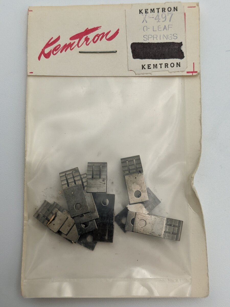 Kemtron X-497 O Leaf Springs
