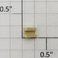 S-Helper 654-06-05 Flatcar Unpainted Plastic Square Chock with Slot for Blade
