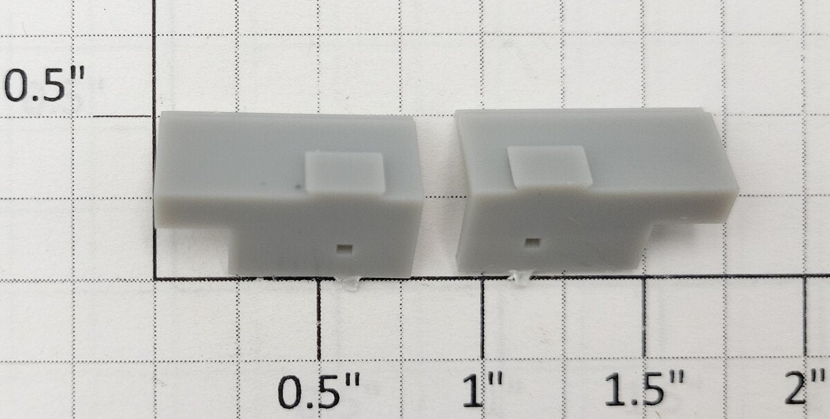 S-Helper 1096-21-01/2 Unpainted Left and Right Side Plate (Set of 2)