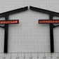 Lionel 12791-225/255 Station Support and Sign with Lionelville Decal