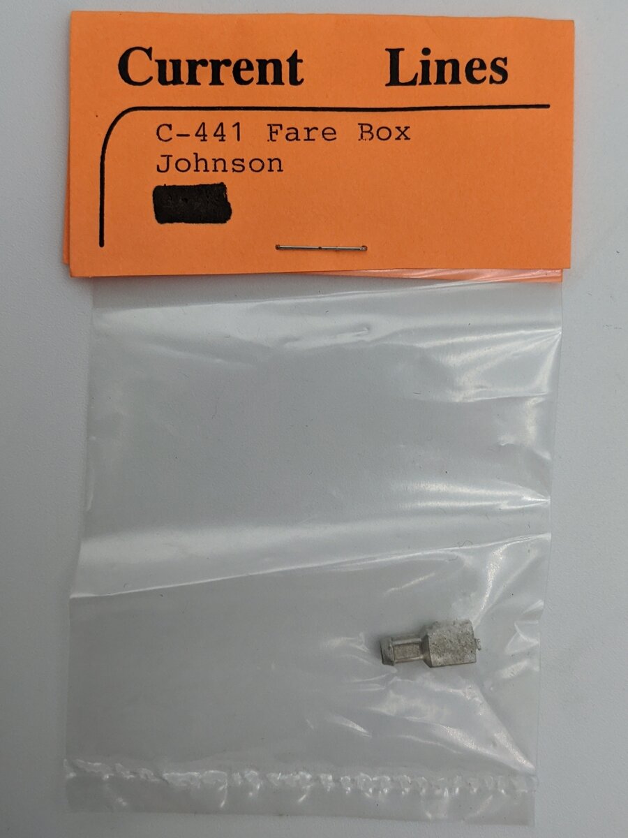 Current Lines C-441 Fare Box Johnson