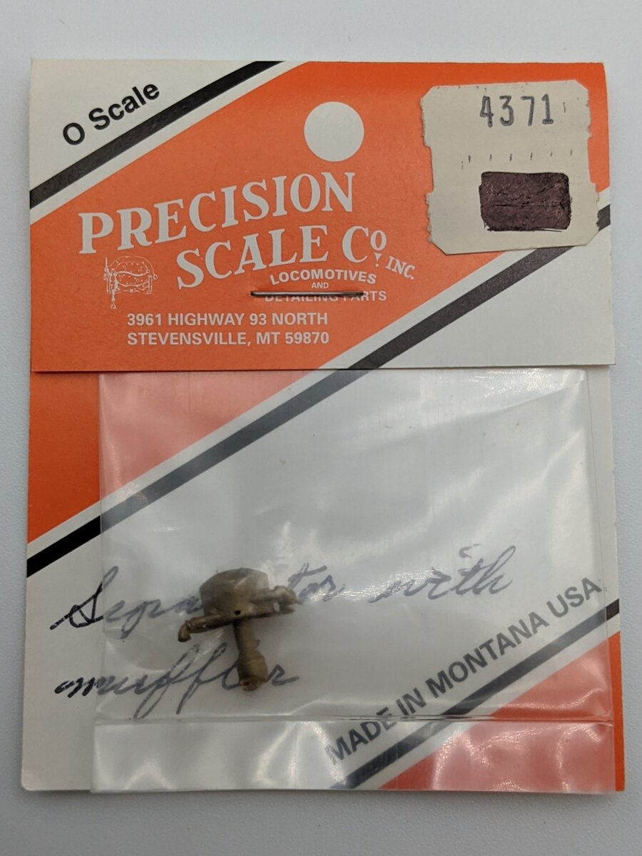 Precision Scale Co. 4371 O Seperator With Muffler