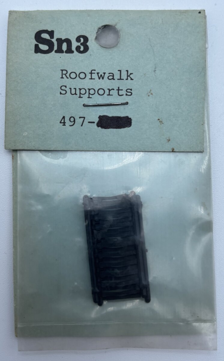 Simpson 497 Sn3 Scale Roof walk Supports (Set of 2)