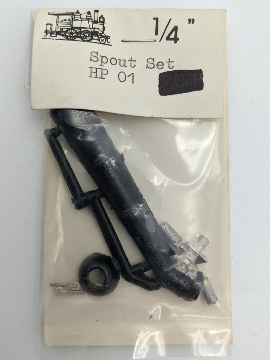 Hetch Hetchy Scale Models HP01 1/4" Spout Set