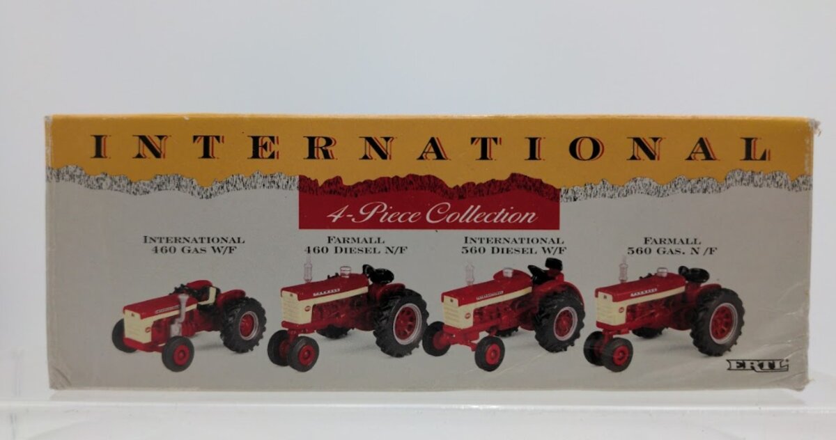 Ertl 441 1:64 Scale International Vintage Tractor (Pack of 4)