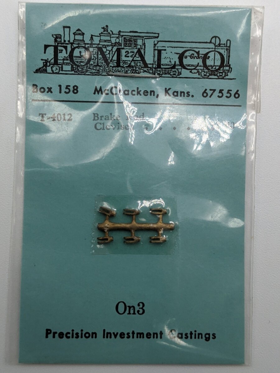Tomalco T-4012 On3 Brake Rod Clevises