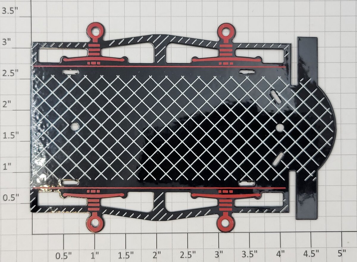 Ives 020-25-3 O Gauge Prewar Tinplate Tender Bottom Frame #25