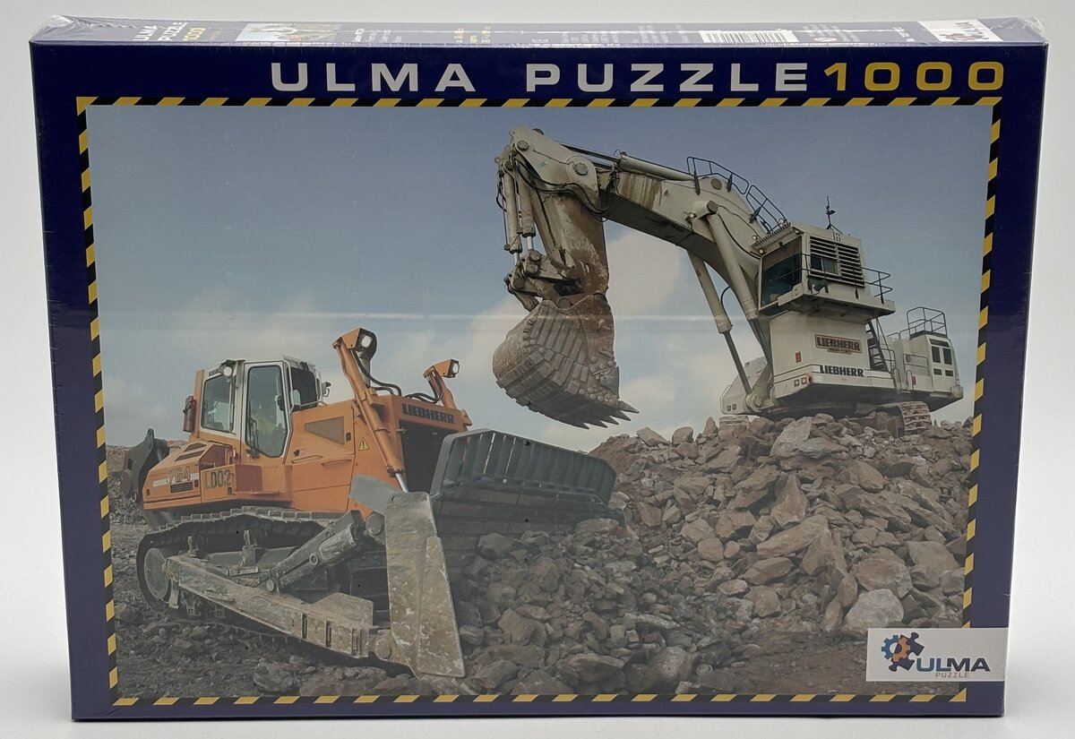 ULMA Puzzle 70911013 Liebherr PR 764 Crawler Tractor 1000/pcs Puzzle