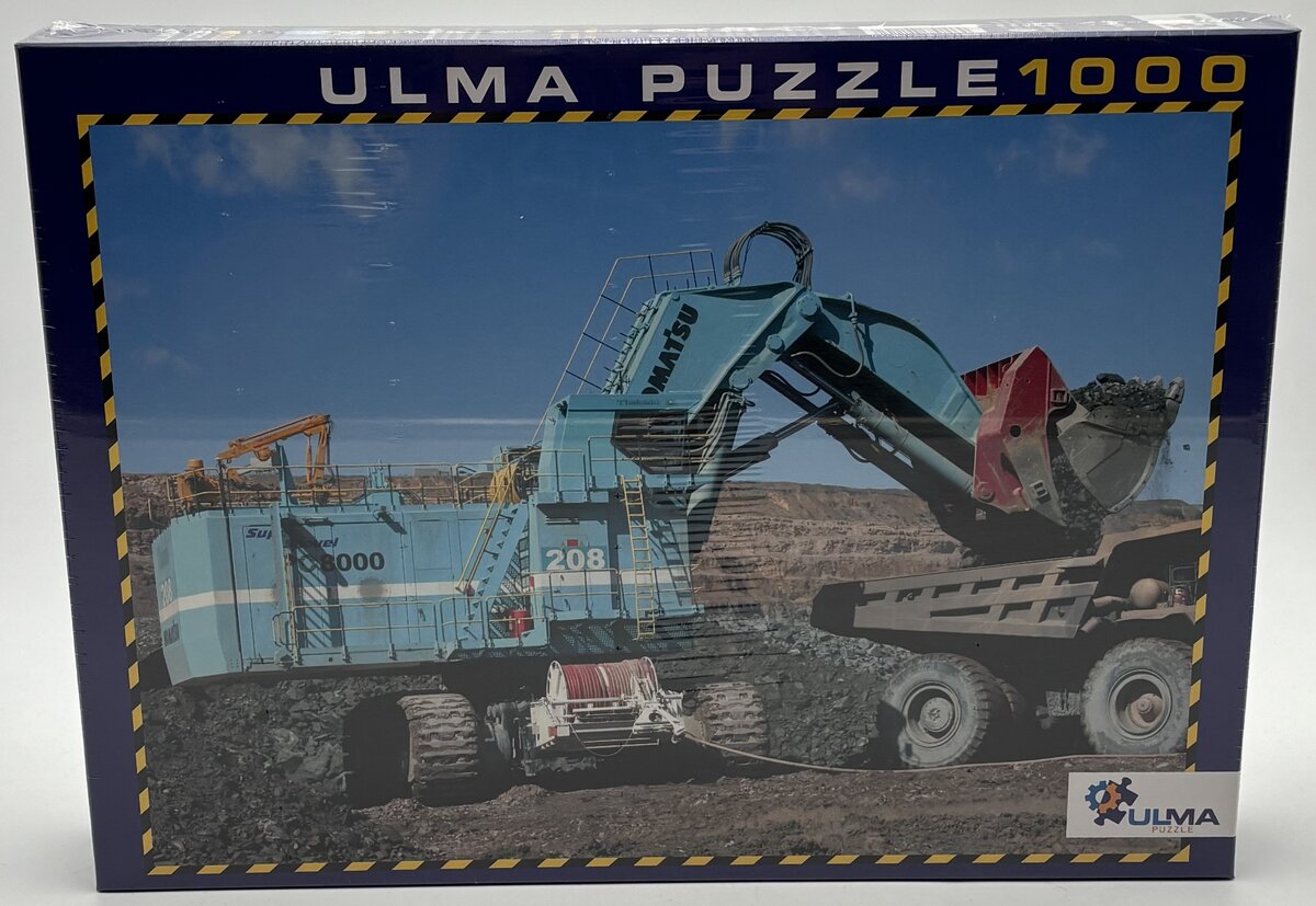 ULMA Puzzle 70761110 Komatsu PC 8000 Hydraulic Mining Excavator 1000/Pcs Puzzle