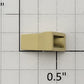 S-Helper 654-06-04 Flatcar Unpainted Plastic "Y" Chock