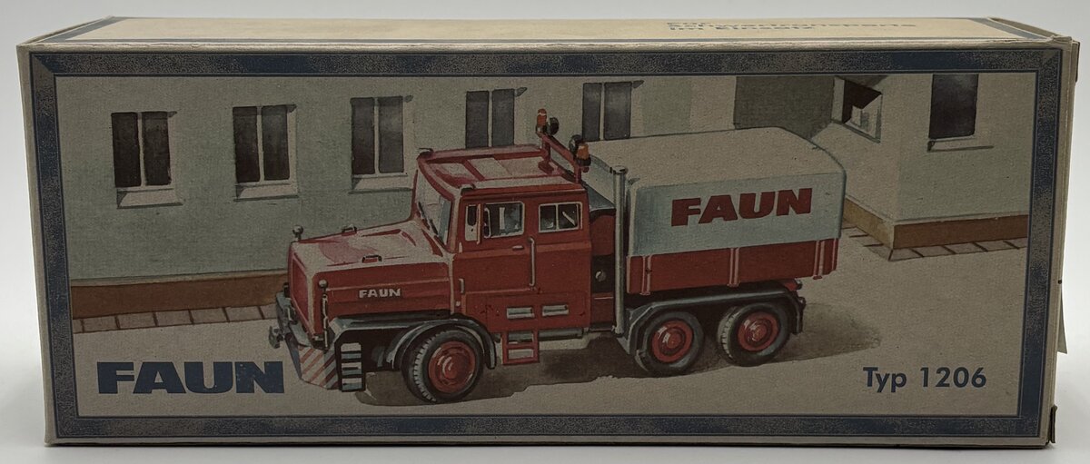 NZG 504 1:50 Faun Typ 1206 Heavy Transport Truck