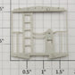 S-Helper 650-07-01 Unpainted Caboose End Railing