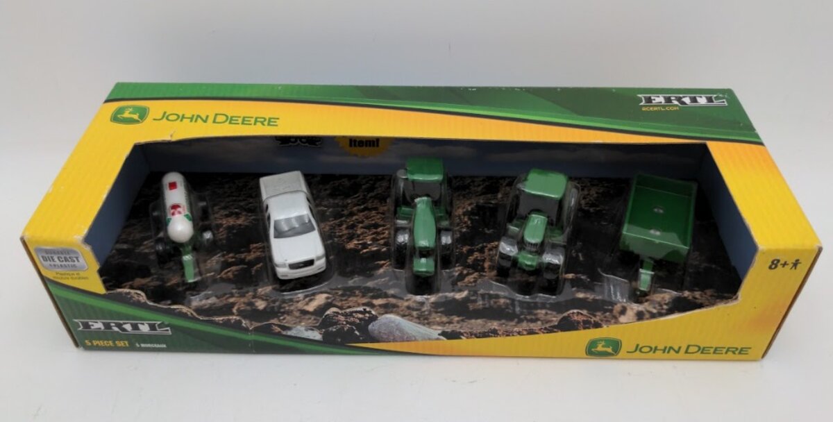 Ertl 37321 1:64 Scale John Deere Die Cast & Plastic Parts (Set of 5)