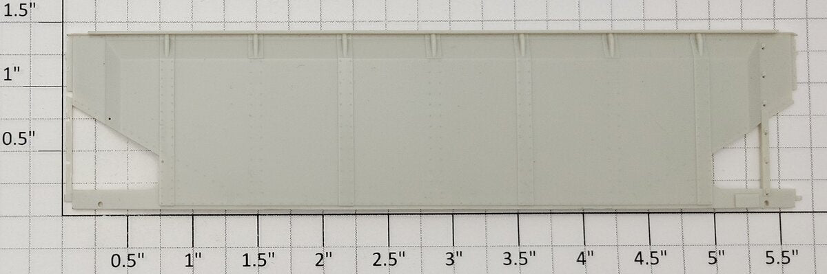 S-Helper 1278-02-HB-USRA Unpainted Plastic Hopper Body Side