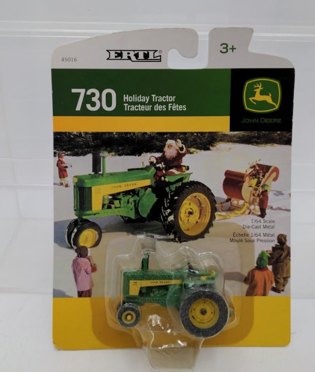 Ertl 45016 1:64 Scale Diecast John Deere 730 Holiday Tractor Die Cast Metal