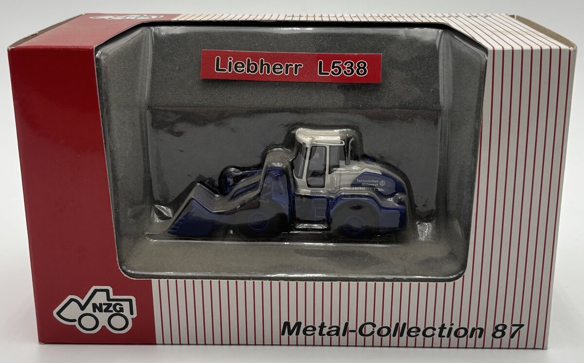 NZG 508/02 1:87 Liebherr L538 "THW" Wheel Loader