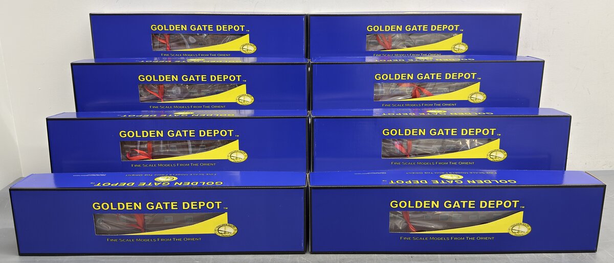 Golden Gate Depot O 1948 PRR Broadway Limited 8-Car Passenger Set - 3 Rail