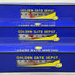 Golden Gate Depot Train O 1937 SFSC Super Chief 6-Car Passenger Set - 2-Rail