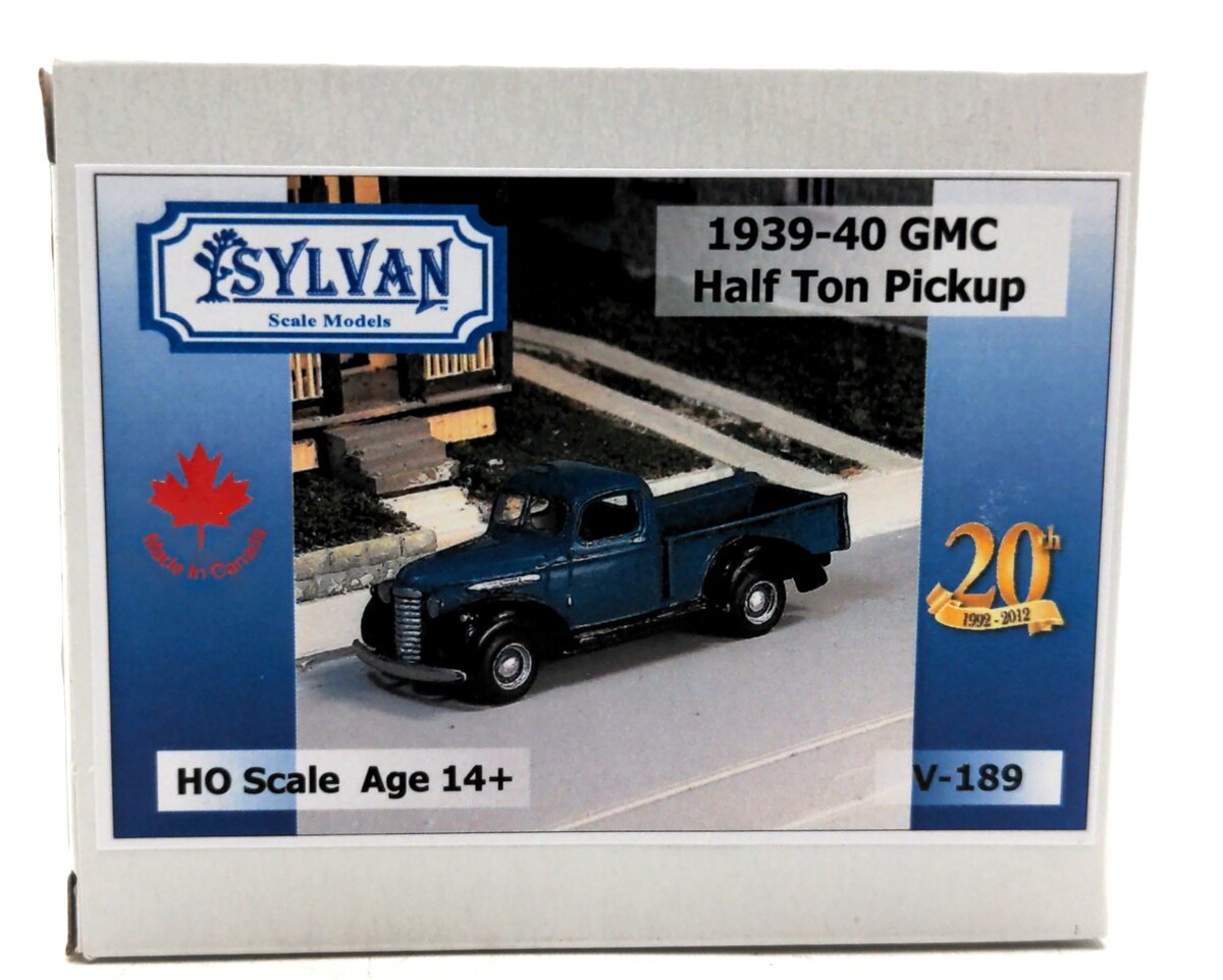 Sylvan Scale Models V-189 HO Scale 1939-40 GMC Half Ton Pickup