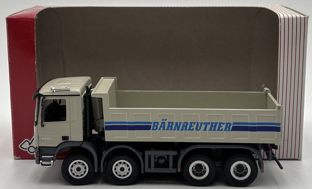 NZG 533/02 1:50 Mercedes-Benz 4-Axle Dump Truck-Barnreuther