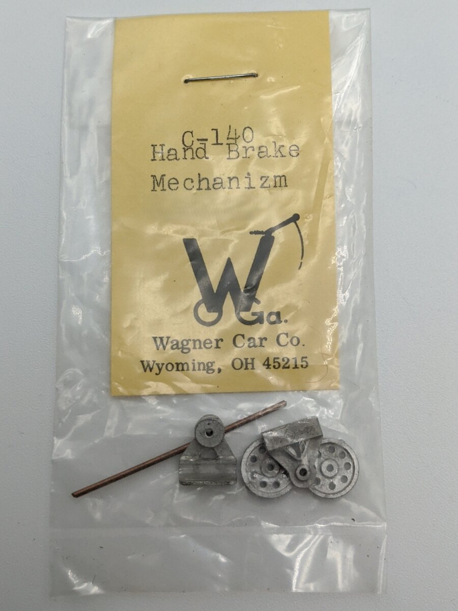 Wagner Car Co. C-140 Hand Brake Mechanizm