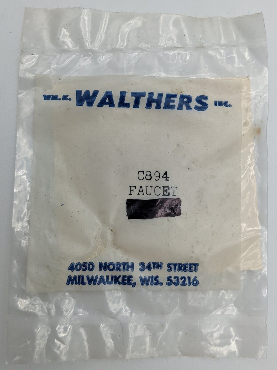 Walthers C894 Faucet (3-Pack)